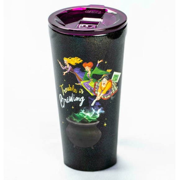 Disney Other - 2022 Disney Parks Halloween Hocus Pocus Trouble Is Brewing Cup Tumbler Corkcicle